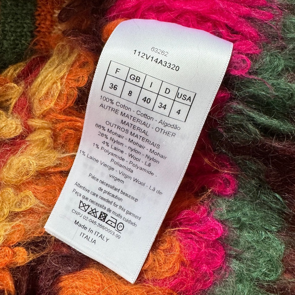 Dior Colorful wool-sleeved jacket - Picture 11 of 12